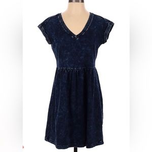 Jane and Delancey T Shirt Dress - Small - Navy Blue